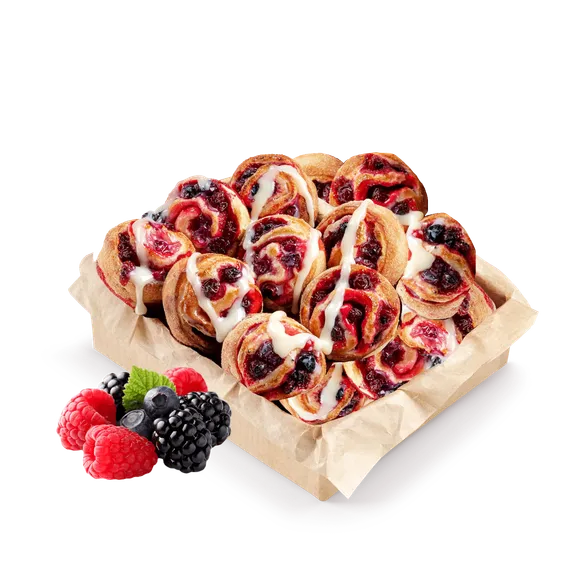 Forrest berries rolls